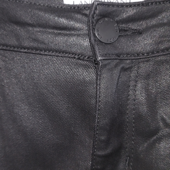 Lane Bryant Mid-Rise Super Stretch Pants w/Ruffled (Distressed) Hem - Size 16P - Picture 7 of 13